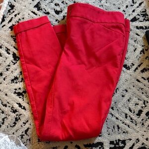 Vibrant Red Pants